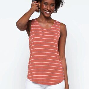 Market & Spruce Alora Twist Back Knit Tank - XL